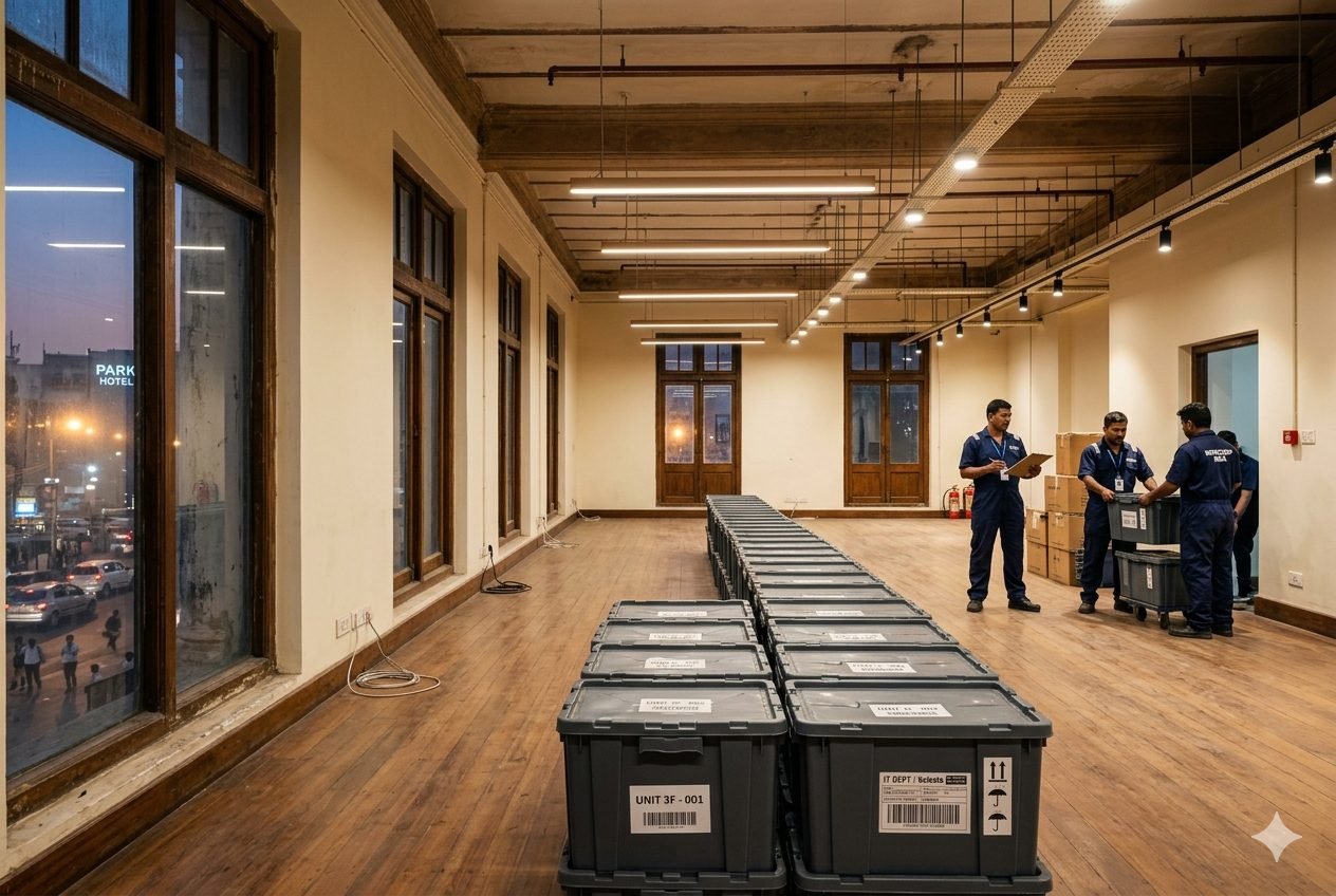 180-Seat Corporate Office Park Street → Sector V (Zero Downtime Weekend)